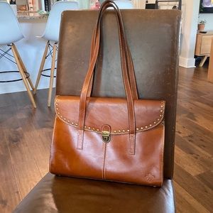 Patricia Nash Large Brown Bag Tote